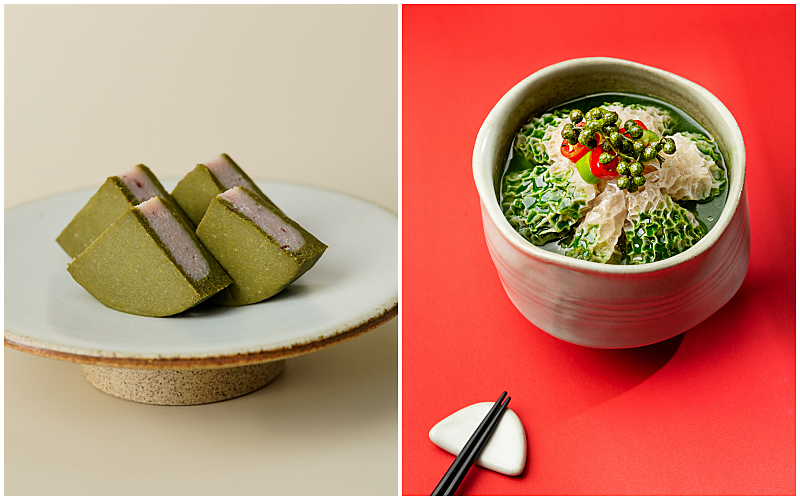 Vegetarian pop-up menu from MIXUN Teahouse of The Temple House 