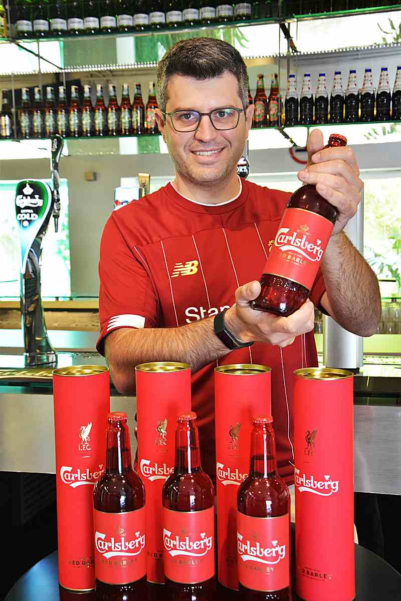 All Red for The Reds with Carlsberg Red Barley!