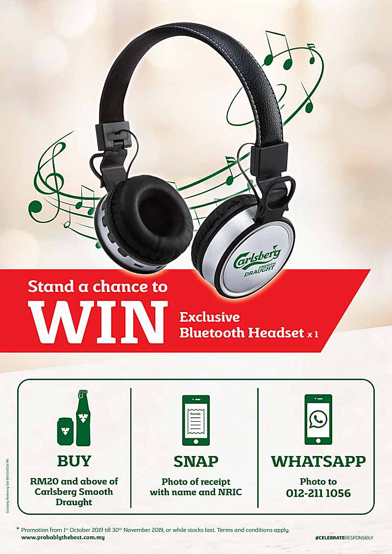 Amplify Music Moments With Carlsberg Smooth Draught “Pop & Win” 
