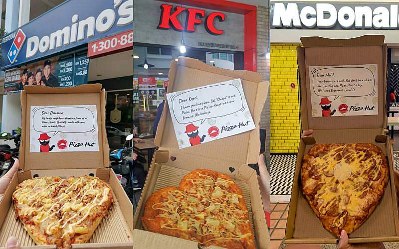 Rival Brands Get Cheesy Surprise By Pizza Hut!