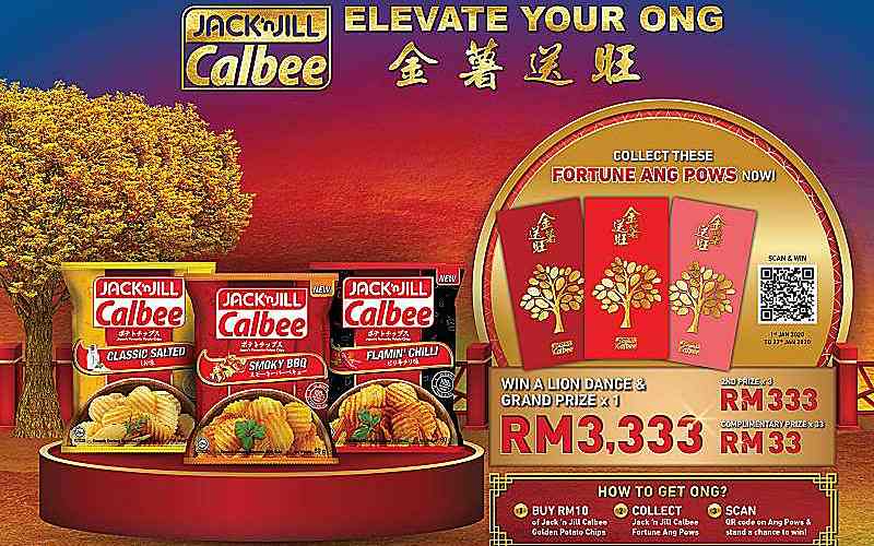 Elevate Your Ong With Jack ‘n Jill Calbee Golden Chips This Chinese New Year 2020