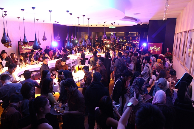 Magnum Cafe Malaysia Launch