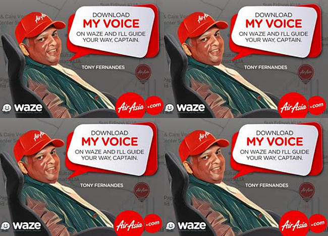 Tony Fernandez Voice Is On Waze!
