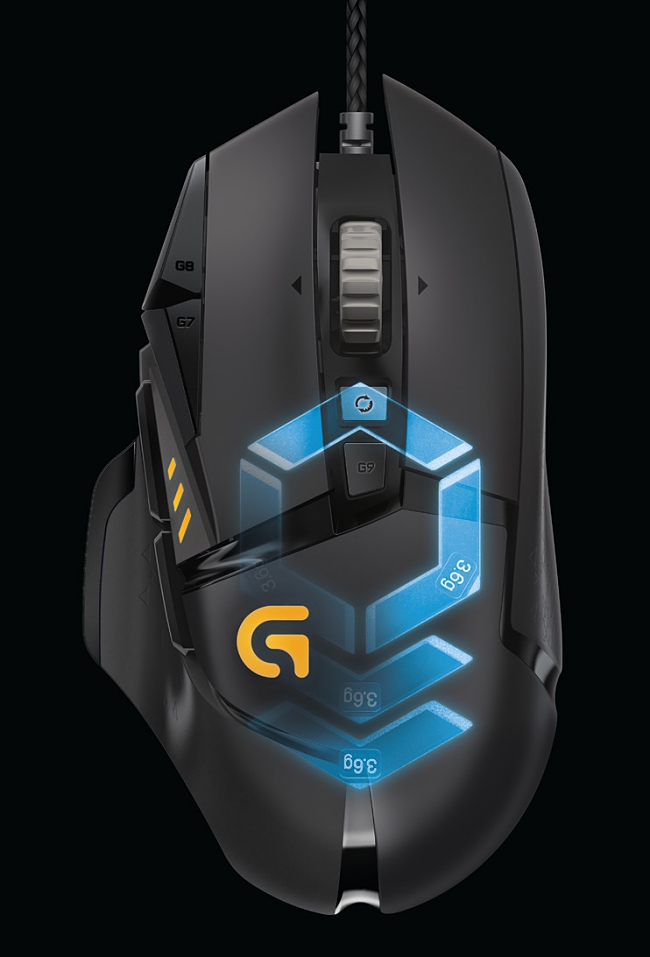 Logitech Announces New G502 Proteus Spectrum Gaming Mouse