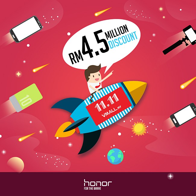 honor to Giveaway RM4.5 Million Worth of Discounts!