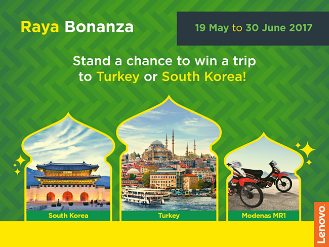 Lenovo Moto Raya Bonanza Campaign!