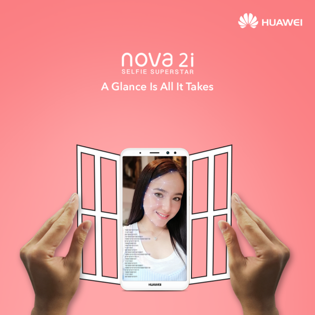 “Face unlock” and “AR lens” for HUAWEI nova 2i users by 30 January!