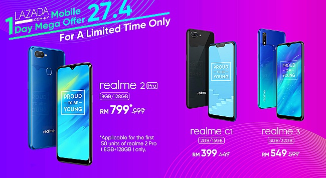 Get realme Phones From RM 399 Only On 27 April!!! 