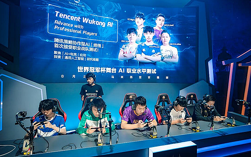 Tencent Wukong AI defeated professional players!