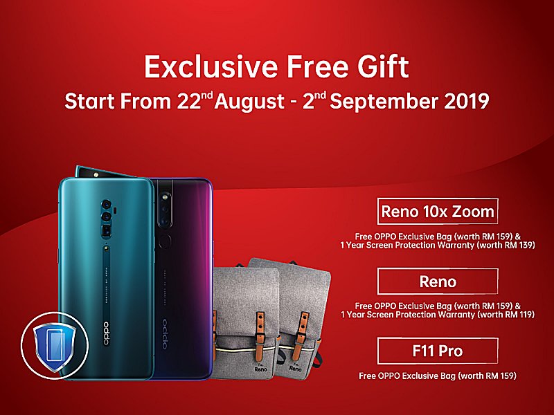 Celebrate Merdeka Month with OPPO National Day Flash Sale and get discount up to RM 500!