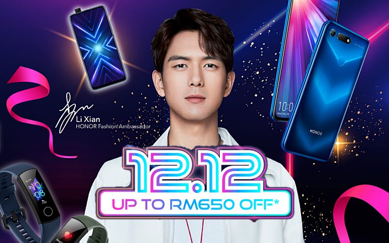 Save up to RM 650 with HONOR’s 12.12 sale!