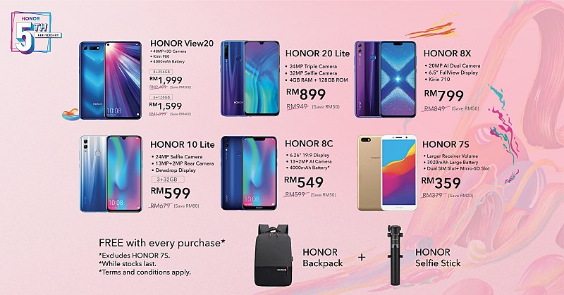 HONOR Malaysia Celebrates Its 5th Anniversary with The Biggest Party Ever!