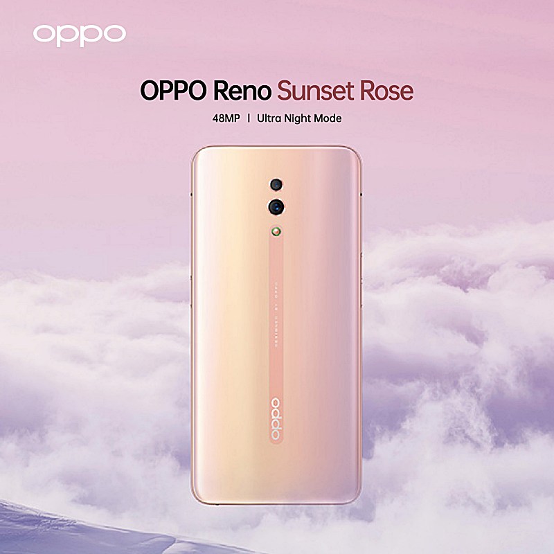 Catch the Sunset Vibes with New OPPO Reno Colour Variant – Sunset Rose 