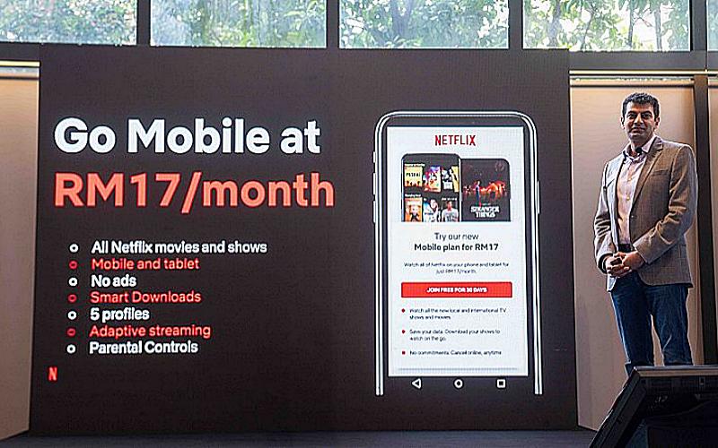 MALAYSIANS CAN NOW ENJOY NETFLIX STARTING RM17/MONTH!