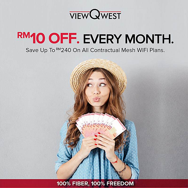 ViewQwest Introduces All-New 100Mbps Plan on National HSBB Network