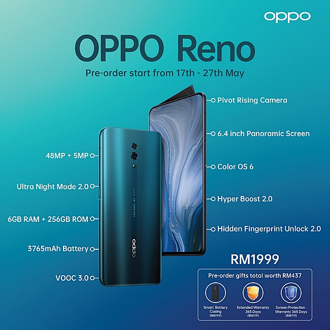 OPPO Reno Celebrates Creativity with an Artistic Pop-up at Pavilion KL