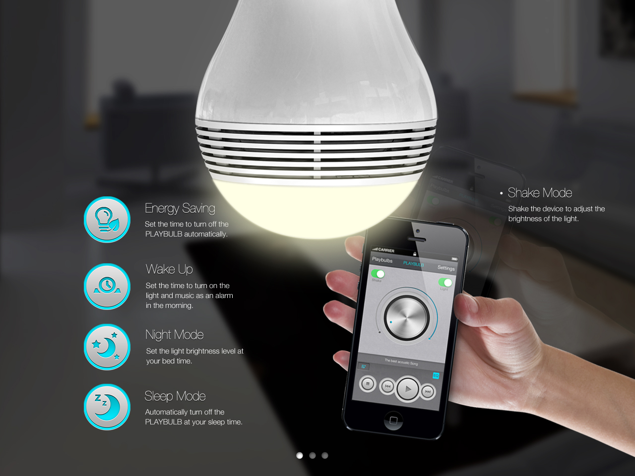 MiPow LED Light with Speaker 3 MiPow LED Light with Speaker 3