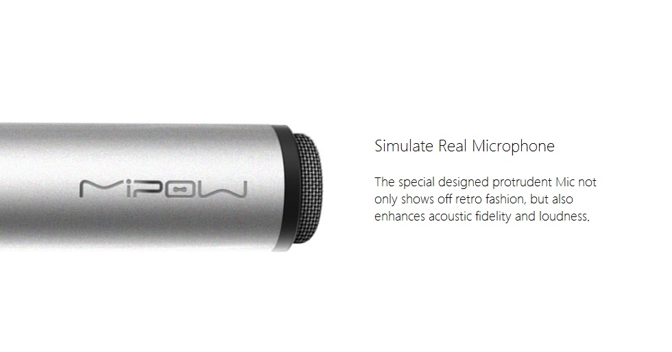 MiPow Vox Tube Mono Bluetooth Headset 2 MiPow Vox Tube Mono Bluetooth Headset 2