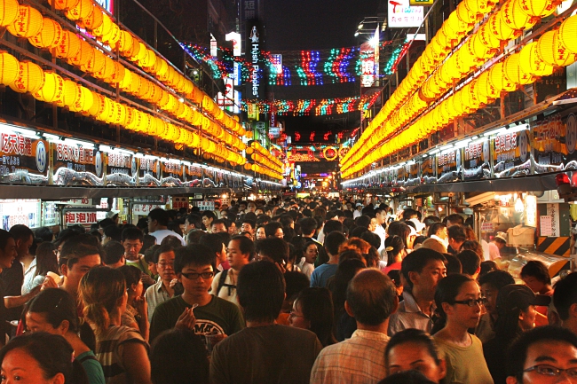 Miaokou Night Market, Keelung