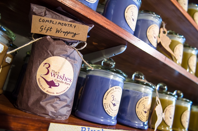 Candle making in South Australia