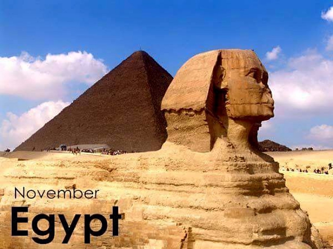 November - Egypt 