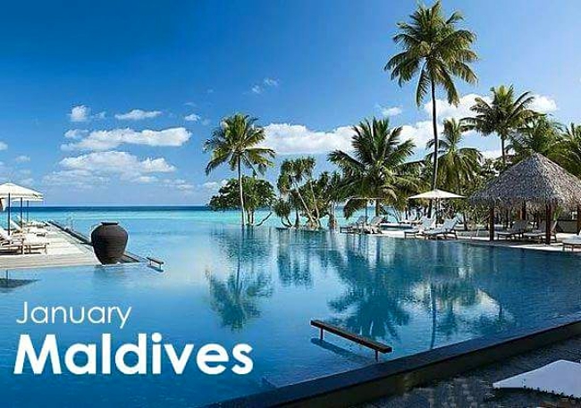 January - Maldives