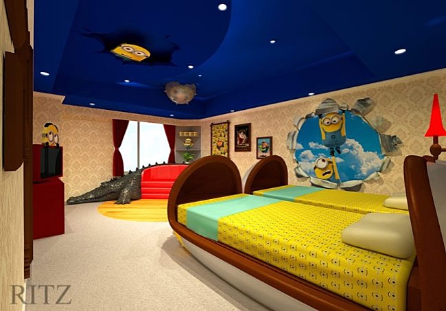Japan’s First “Minions Room”!