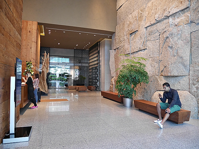 Oasia Hotel Singapore Lobby