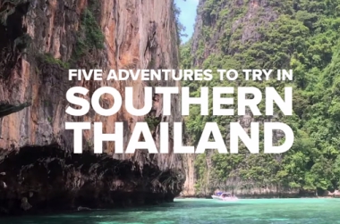 [WATCH] 5 ADVENTURES TO TRY IN SOUTHERN THAILAND!