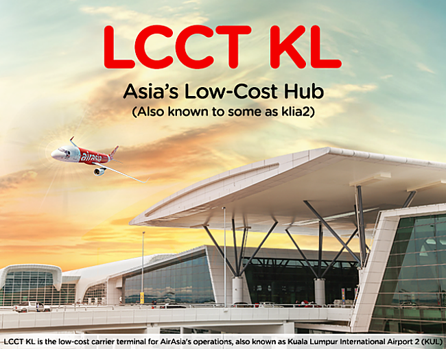 Only AirAsia Is Naming KLIA2 As LCCT KL