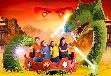 LEGO NINJAGO THE RIDE IS COMING TO LEGOLAND MALAYSIA!