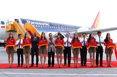 PANASONIC’S SKY SERIES FEATURED ON VIETJET AIRCRAFT