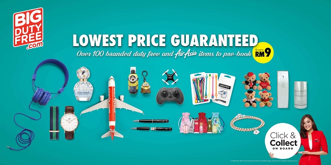 Airasia BIG Duty Free Introduces ‘Lowest Price Guaranteed’ For Online Pre-Booking 