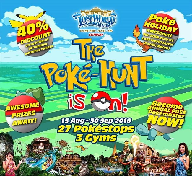 Lost World Of Tambun Is Where Pokémon Trainers Train!