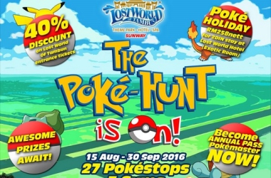 LOST WORLD OF TAMBUN IS WHERE POKéMON TRAINERS TRAIN!