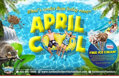 COOL OFF THIS APRIL AT LOST WORLD OF TAMBUN