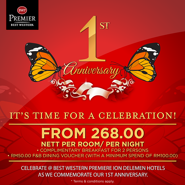 Best Western Premier Ion Delemen Genting Highlands Promotion!