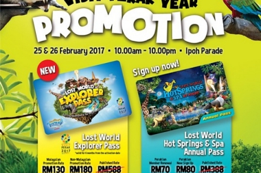 LOST WORLD OF TAMBUN LAUNCHES ‘VISIT PERAK YEAR PROMOTION’