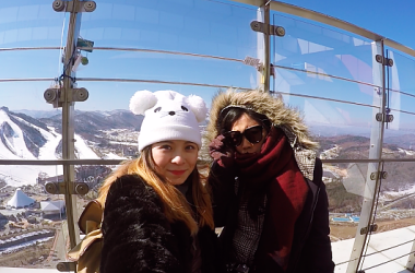 VISITATION TO ALPENSIA SKI JUMP TOWER, PYEONGCHANG!