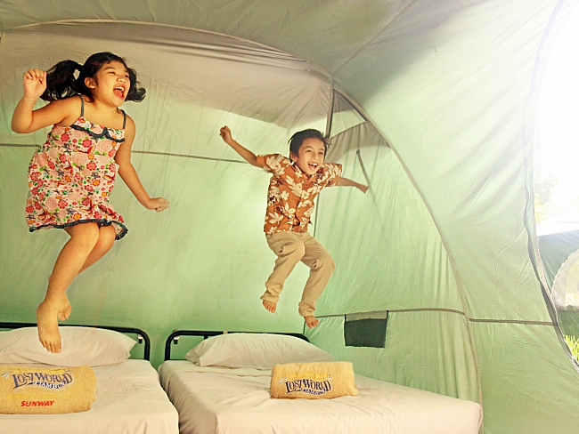 Camp Glamorously At Lost World Of Tambun!