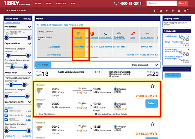 How Fly To Manchester With Oman Air Cheaper?