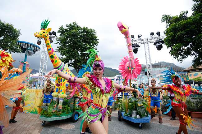 New Things To Do This School Holidays At Ocean Park Hong Kong’s Summer Carnimal