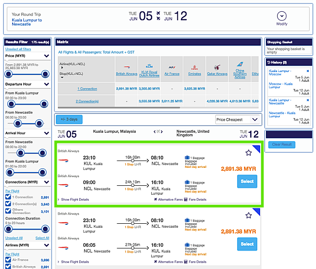 It’s Cheaper Book British Airways Flights With 12FLY One-Stop Travel Portal!