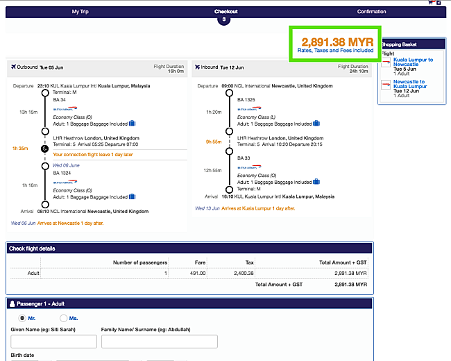 It’s Cheaper Book British Airways Flights With 12FLY One-Stop Travel Portal!