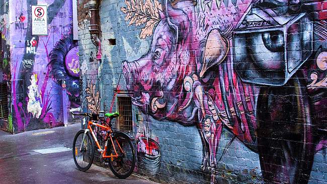 Best 5 Street Art Laneways In Melbourne!