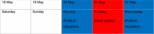 How to Make the Most of the Public Holidays in 2019?