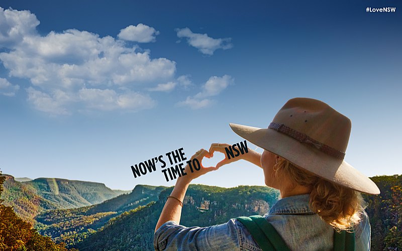 NSW’s Tourism Recovery Campaign With Heart 