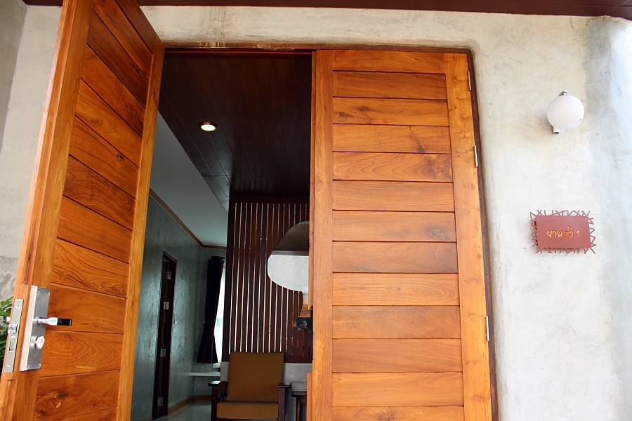 Ground floor room entrance
