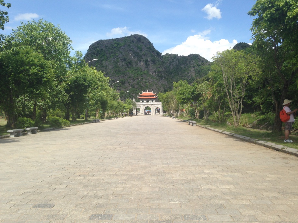 Outside of Dinh and Le Temples