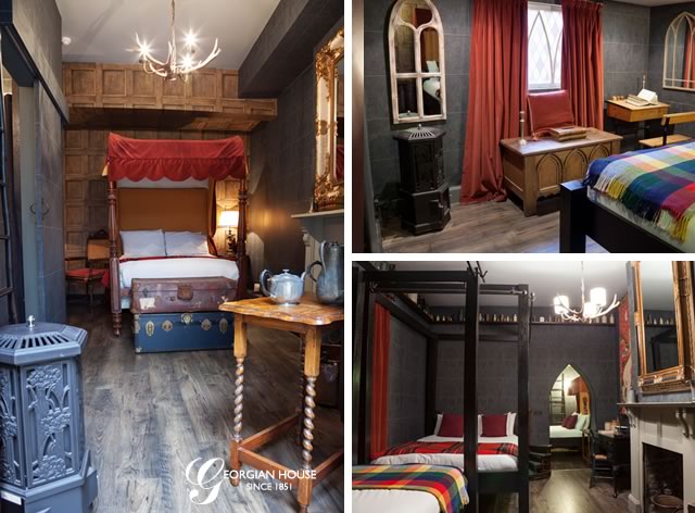 LET’S STAY IN HOGWARTS-THEMED ROOM!